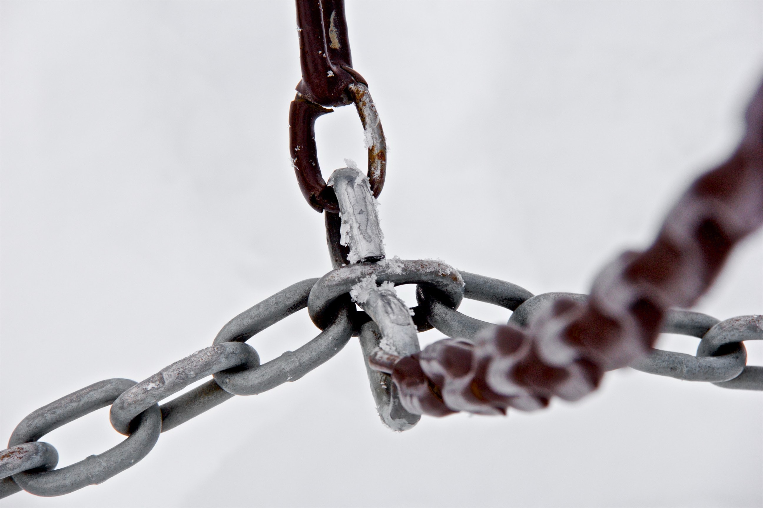 Chain Links Linking Concept