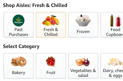 grocery store aisles online