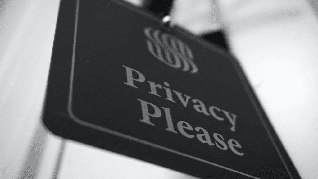 privacy please sign