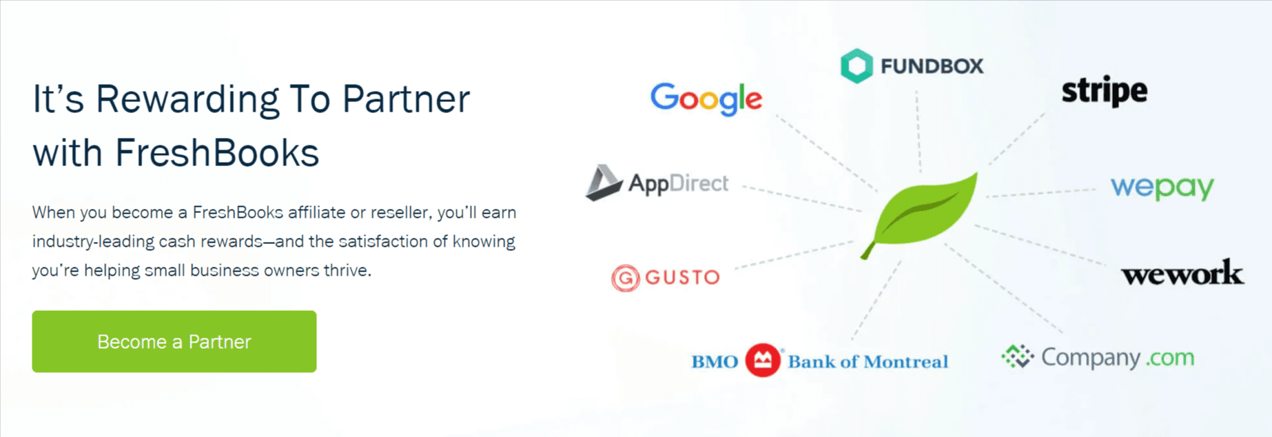 Freshbooks partner rewards