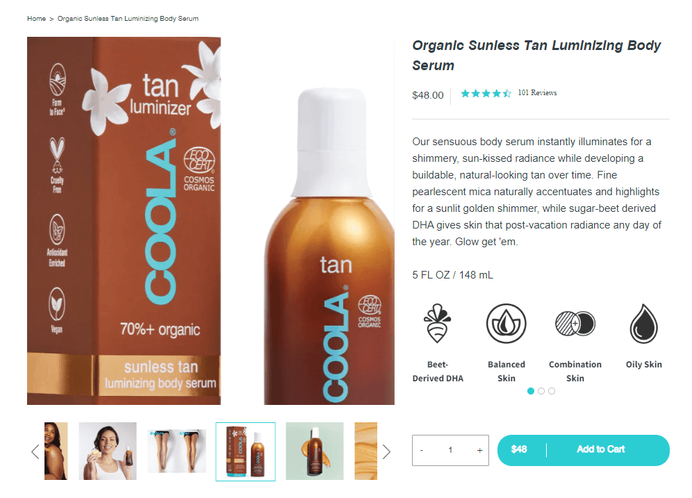 Captivating e-commerce product descriptions