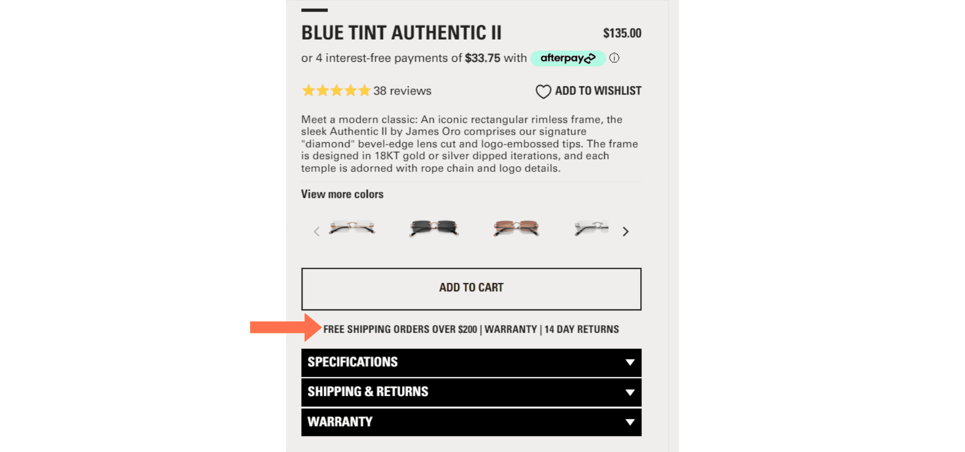 free shipping minimum cart amount