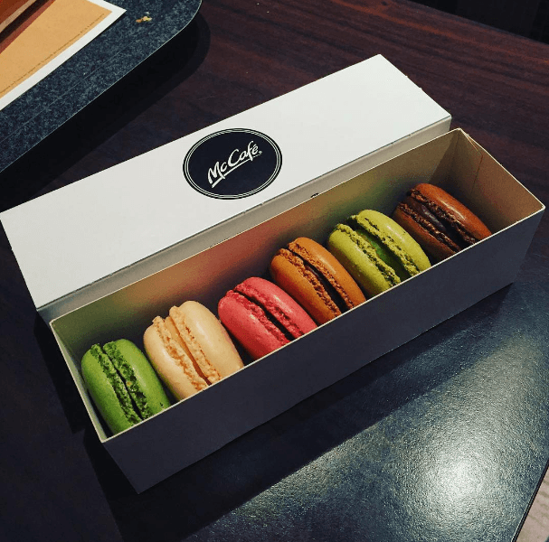 mcdonalds macarons